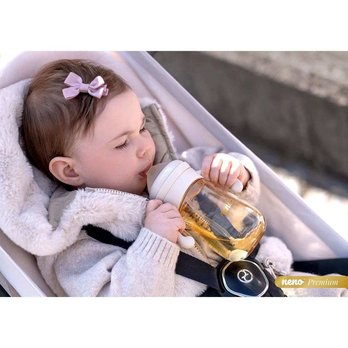 Бебешко Шише 3в1 Smart Bottle Anti Colic Cream Neno