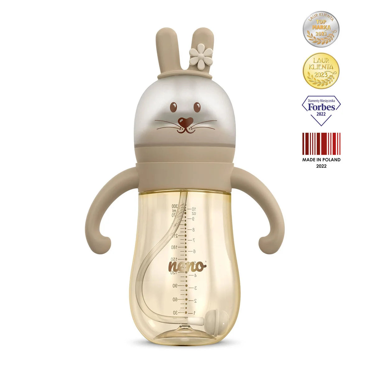 Бебешко Шише 3в1 Smart Bottle Anti Colic Brown Neno
