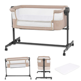Nestee Up 2 Бебешка Кошара Beige Kinderkraft