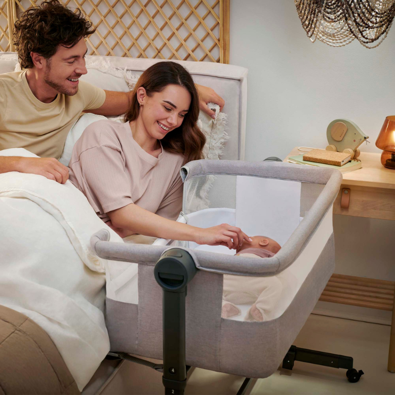 Nestee Up 2 Бебешка Кошара Beige Kinderkraft