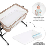 Nestee Up 2 Бебешка Кошара Beige Kinderkraft