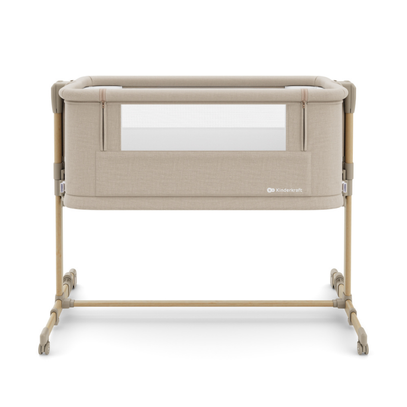 Nestee Grow 2 Бебешка Кошара Beige Kinderkraft