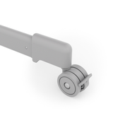 Nestee Grow 2 Бебешка Кошара Light Grey Kinderkraft