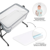 Nestee Up 2 Бебешка Кошара Grey Kinderkraft