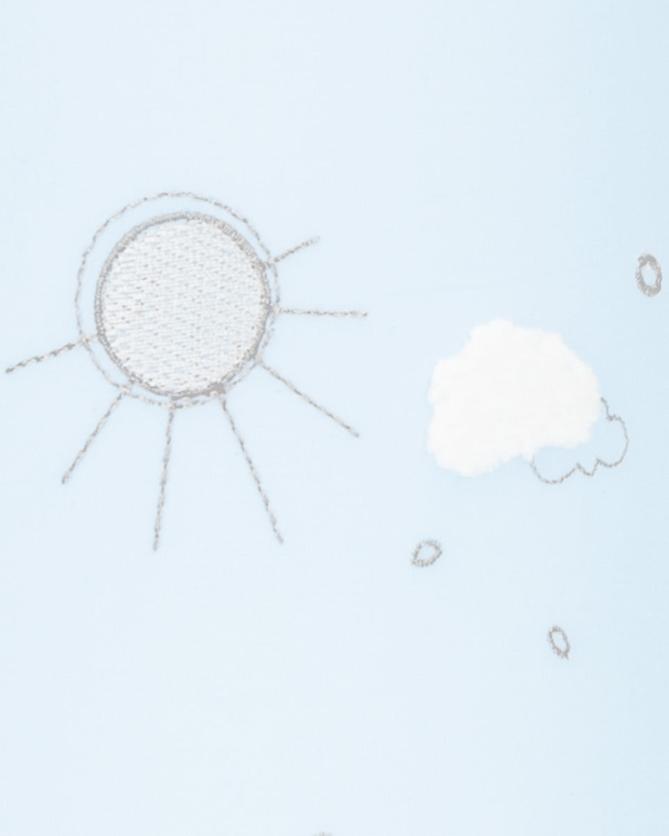 Нощна Лампа С Бродерия Dream Big Син --- BebeMama