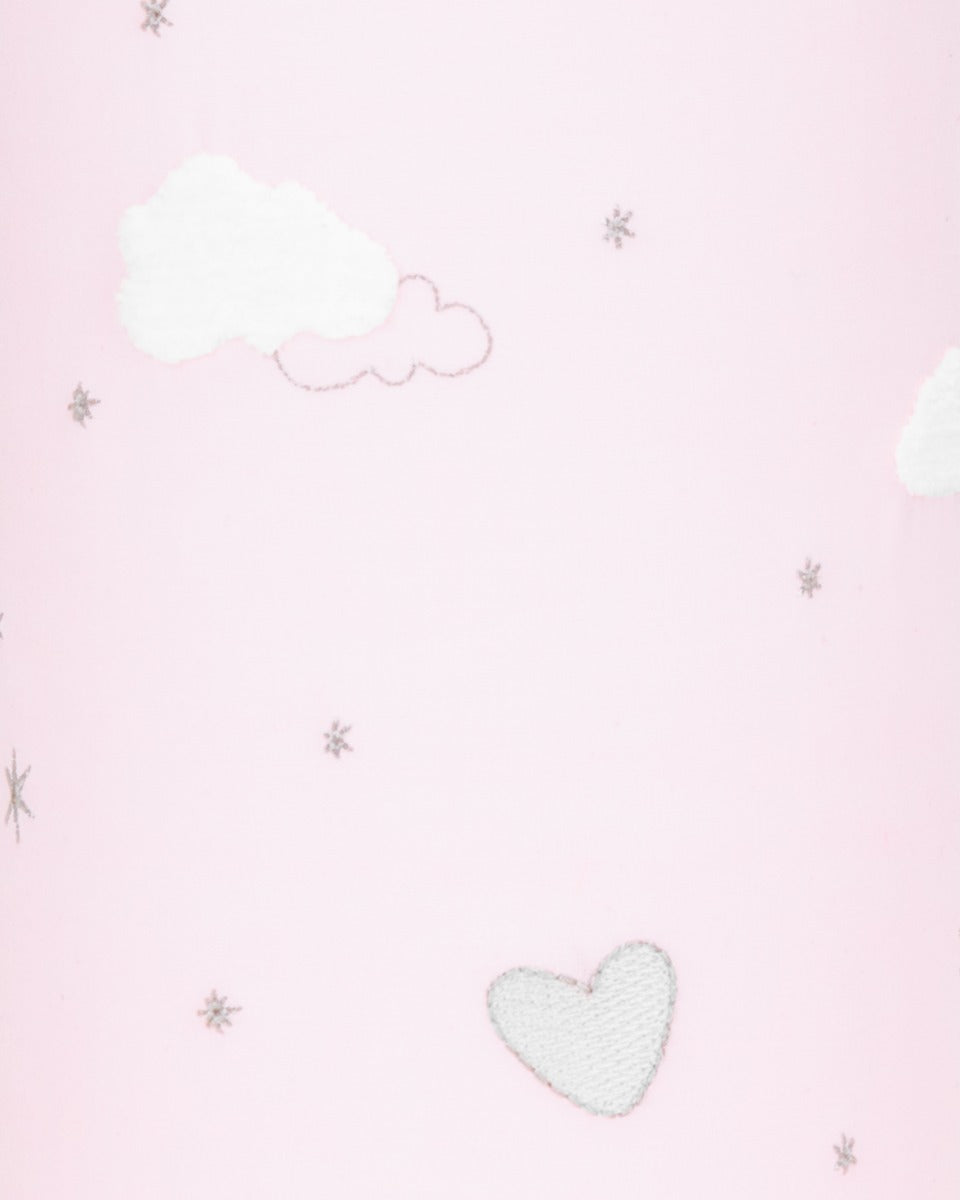 Нощна Лампа С Бродерия Dream Big Pink --- BebeMama