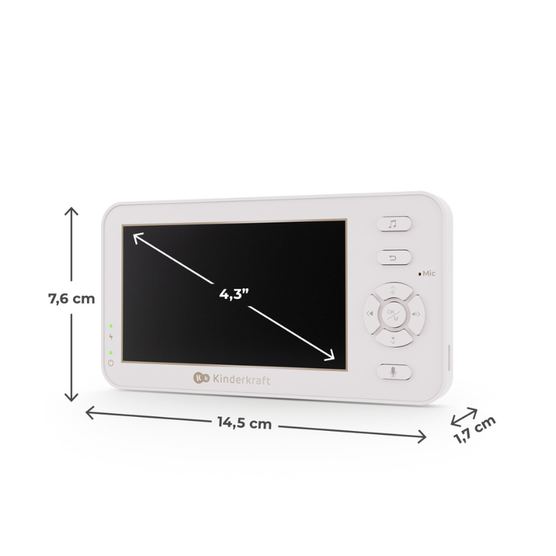 Niteeye Travel Бебефон White Kinderkraft