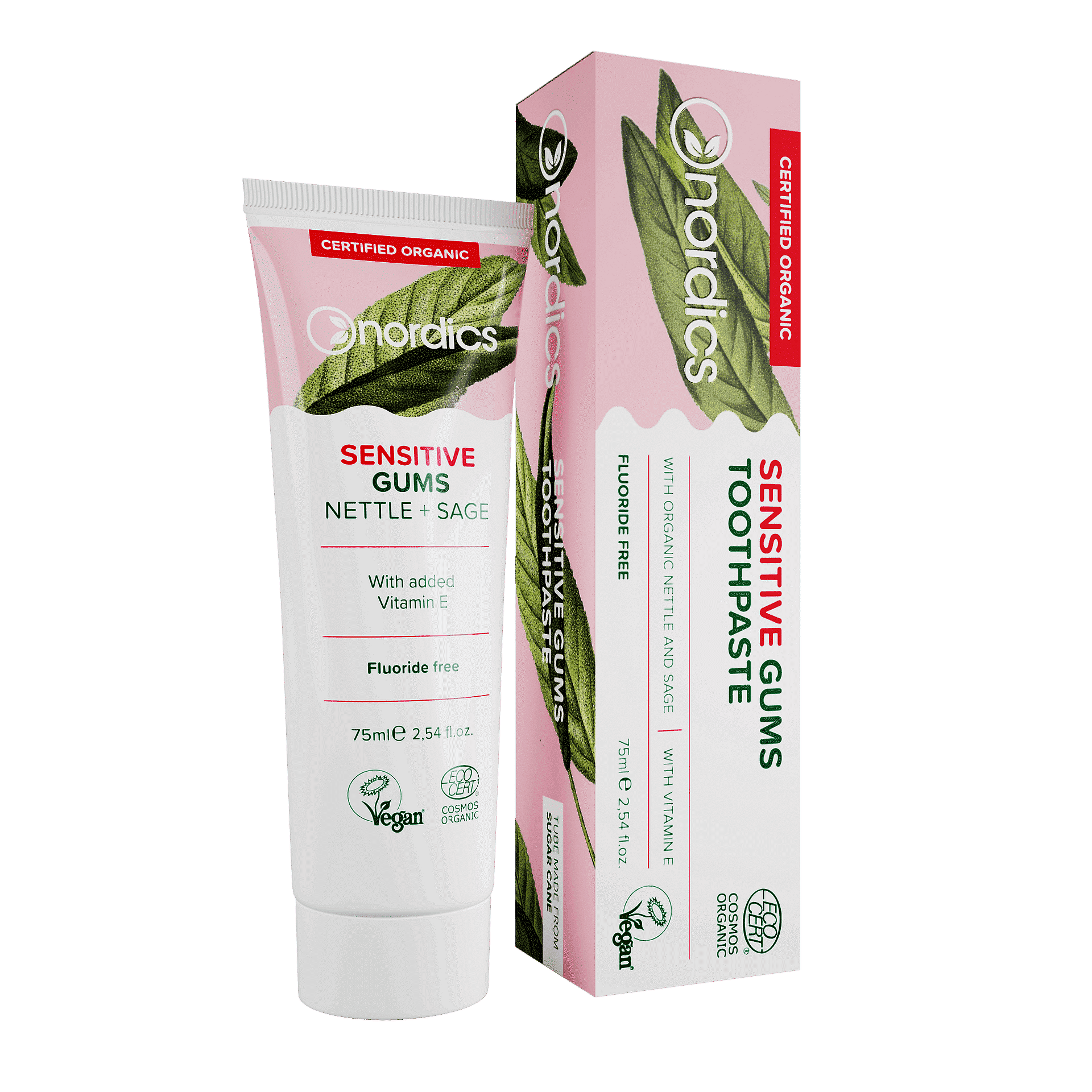 Био Паста За Зъби Sensitive Gums 75 Ml Nordics