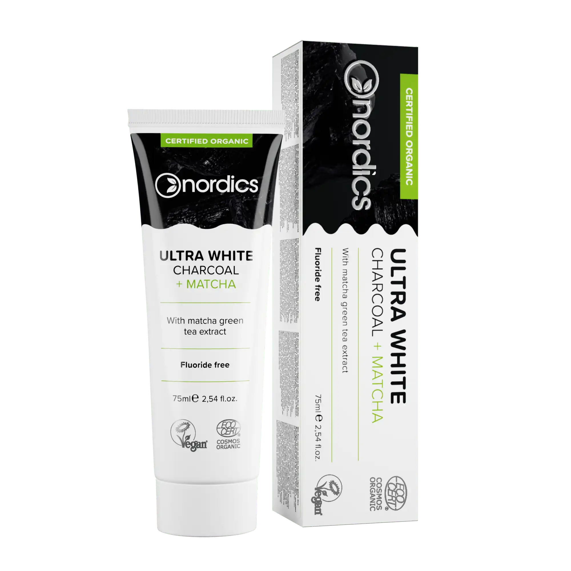 Био Паста За Зъби Ultra White 75 Ml Nordics