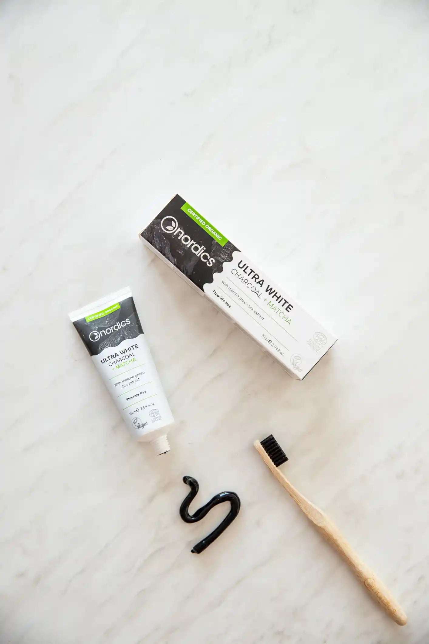 Био Паста За Зъби Ultra White 75 Ml Nordics