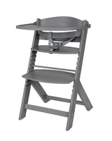Дървен Стол За Храненe Nordy Dark Grey Kikkaboo