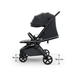 Nubi 3 Бебешка Количка Midnight Black Kinderkraft