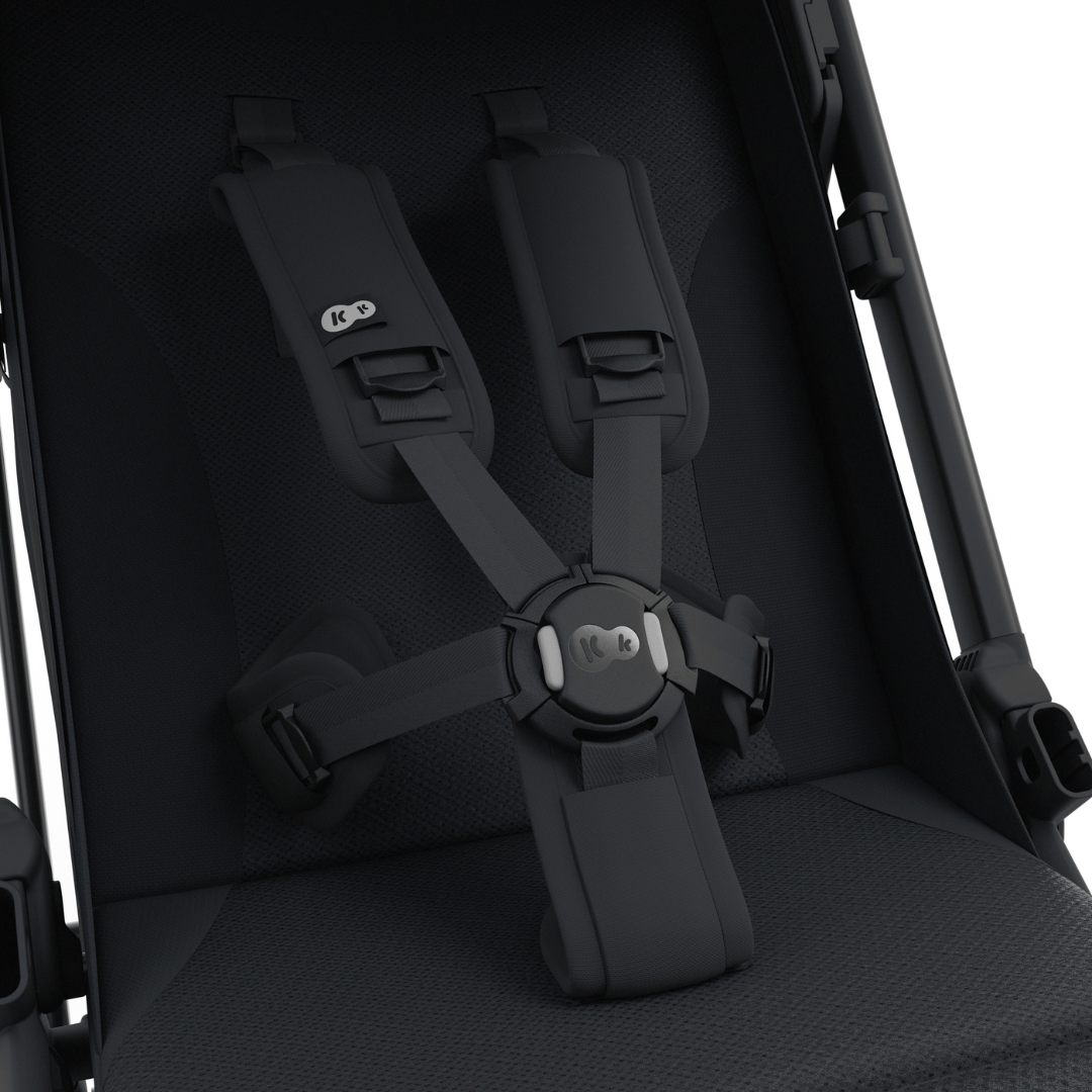 Nubi 3 Бебешка Количка Midnight Black Kinderkraft