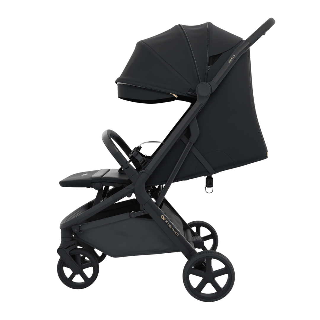 Nubi 3 Бебешка Количка Midnight Black Kinderkraft