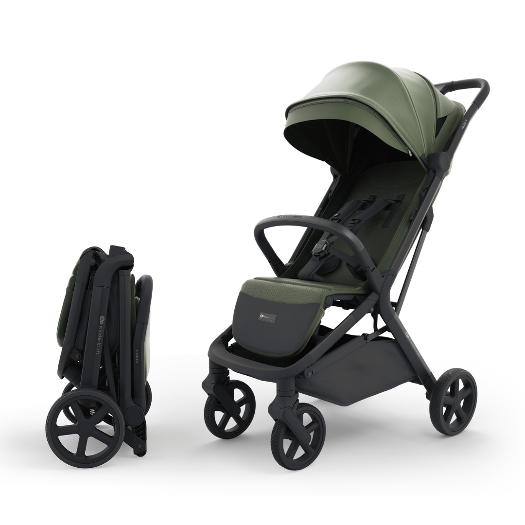 Nubi 3 Бебешка Количка Mystic Green Kinderkraft