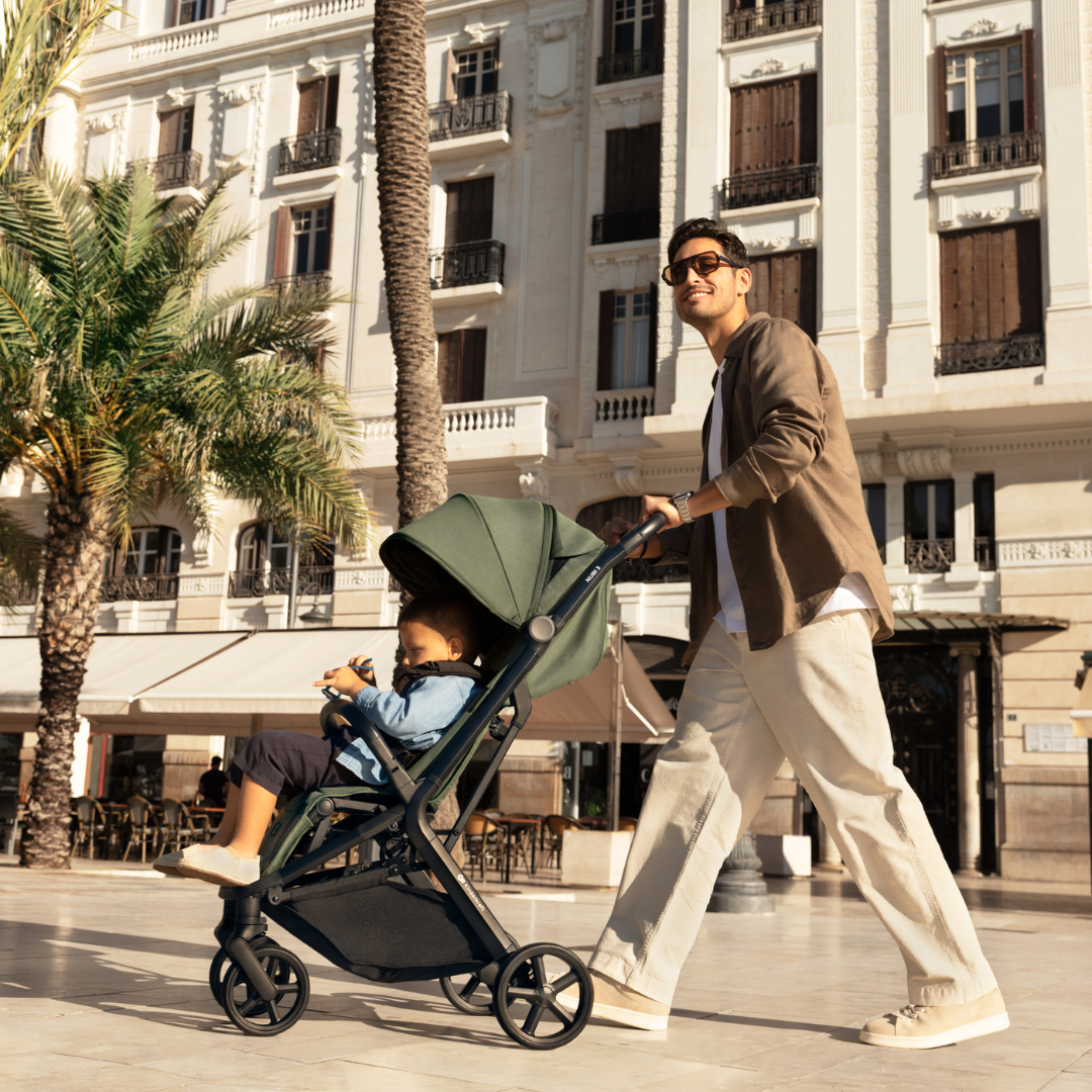 Nubi 3 Бебешка Количка Mystic Green Kinderkraft