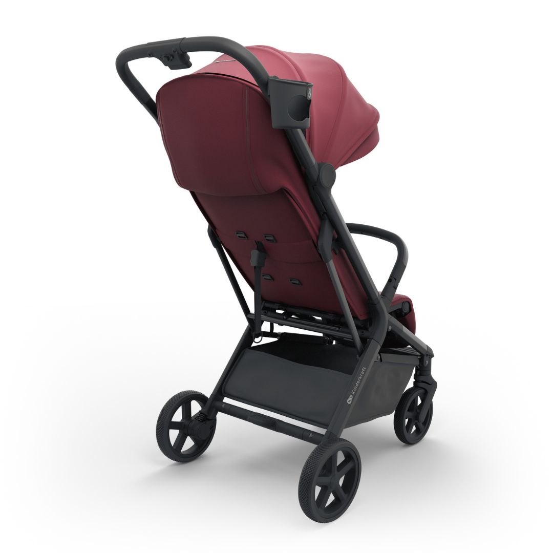 Nubi 3 Бебешка Количка Dark Ruby Kinderkraft
