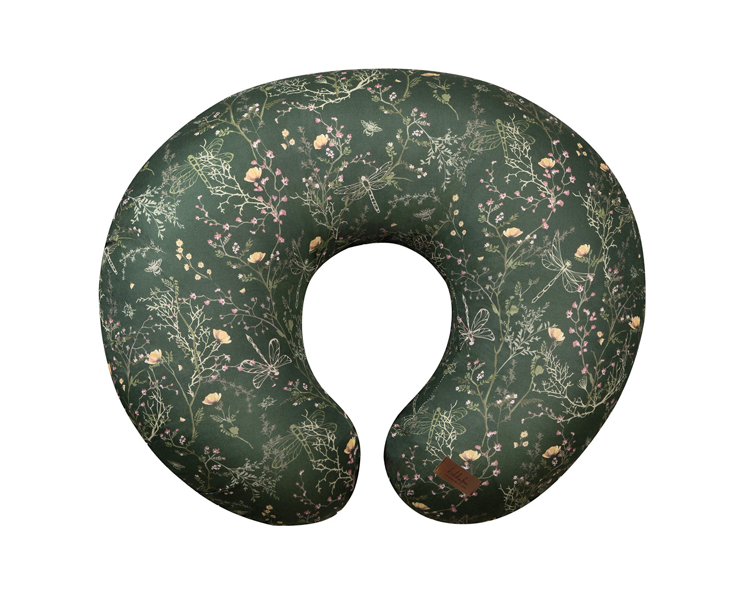 Pernă de alăptare verde Secret Garden