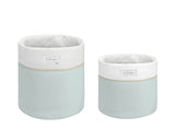 setului de coșuri cu accesorii format din 2 bucăți - Oiță Somnolentă de 18 cm și 14 cm