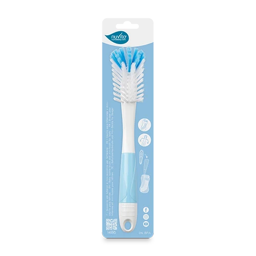 Четка За Шишета И Биберони Cool Blue 1486 Nuvita