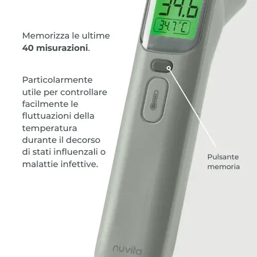 Дигитален Термометър За Чело И Ухо 2075 Nu Ibte0029 Nuvita