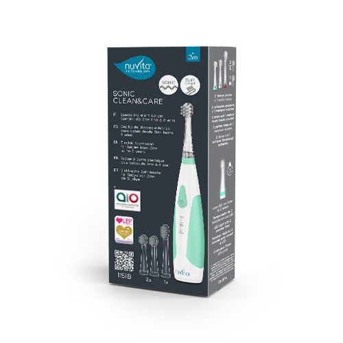 Електрическа Четка За Зъби Sonic Clean & Care 1151b Nuvita