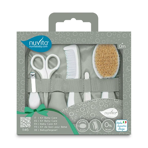 Nuvita Baby Care Kit higiéniai készlet, zsályazöld, 1146