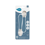 Комплект Лъжица И Вилица Powder Blue 8472 Nuvita