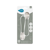 Комплект Лъжица И Вилица Sage Green 8472 Nuvita