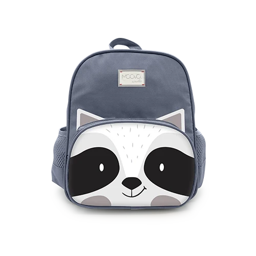 Раница Moovo Small Boy Dark Grey Racoon 8740 Nuvita