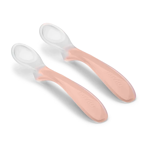 Силиконови Лъжички 2 Бр. English Rose Nuvita
