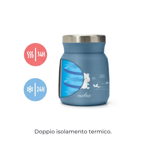 Термос 300 Мл. Powder Blue 4471 Nuvita