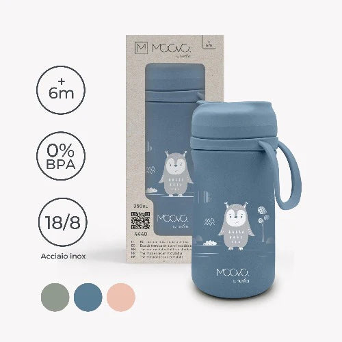 Термос 350 Мл. Powder Blue 4440 Nuvita