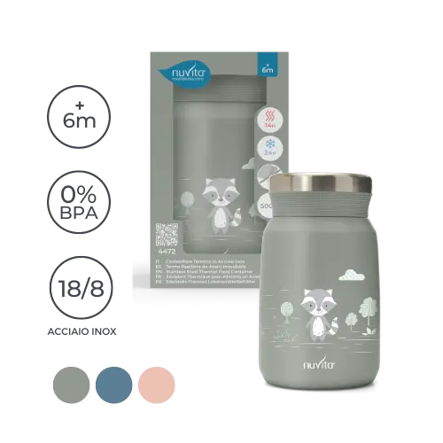 Термос 500 Мл. Sage Green 4472 Nuvita