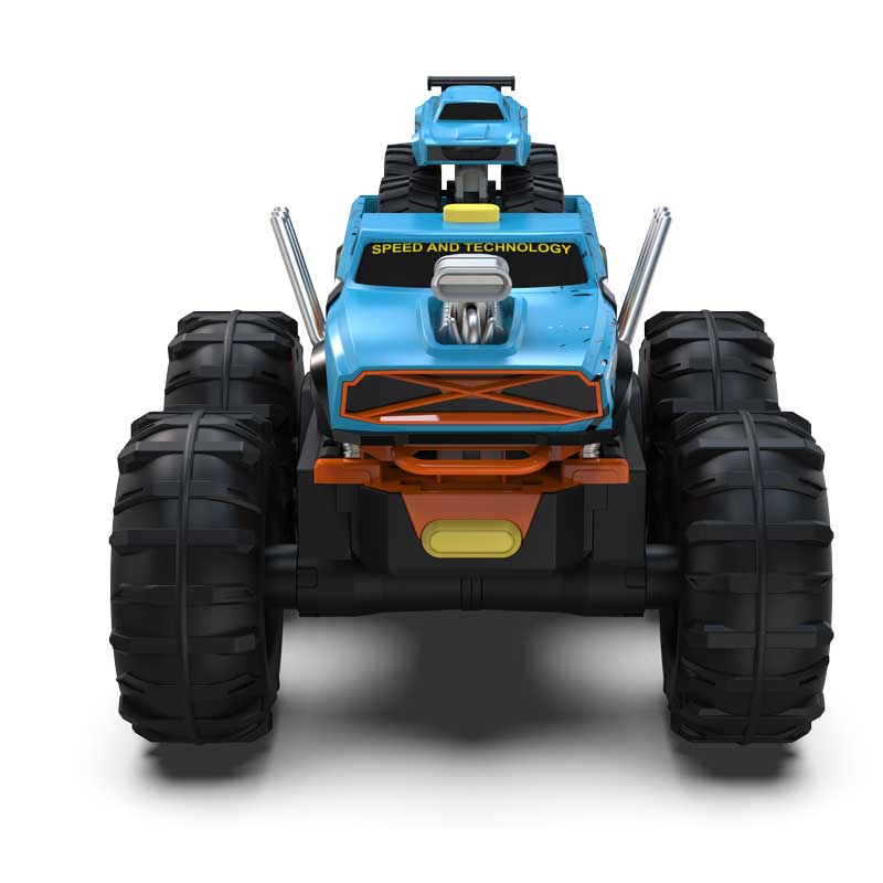 Офроуд Джип 2 В 1 С Писта За Изстрелване На Колички С Дистанционно Управление Crazon