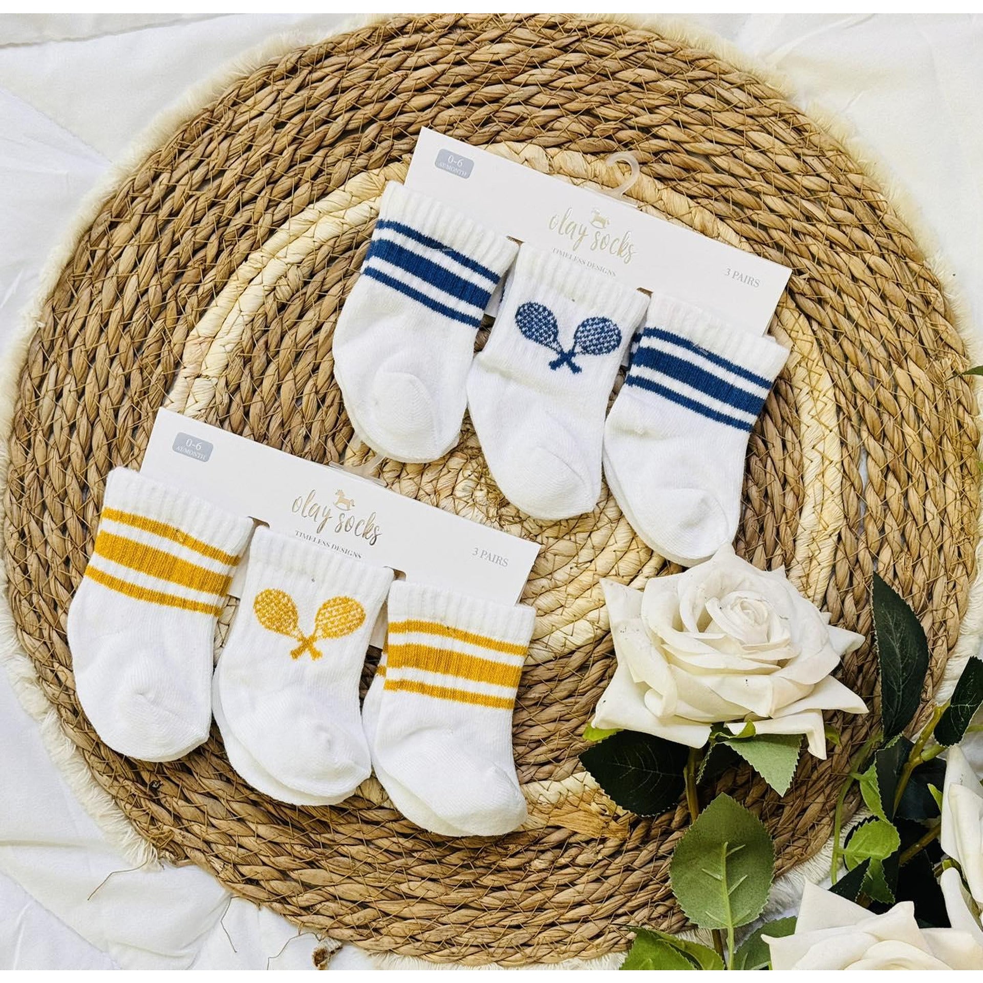 Бебешки Къси Чорапи Newborn Момче 3 Бр. 13010040 Olay Socks