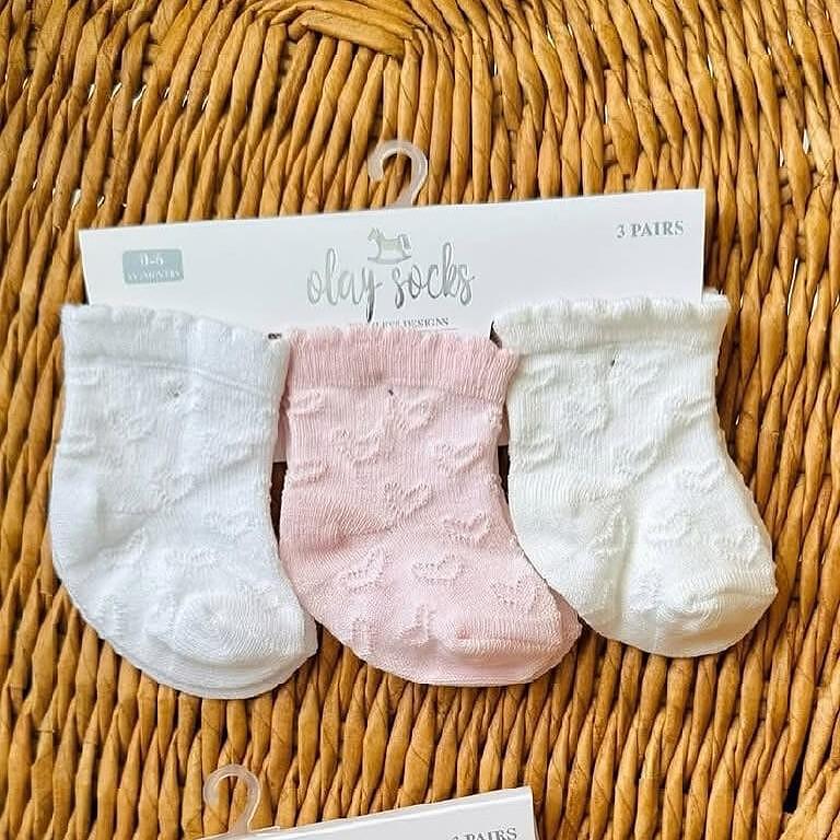 Бебешки Къси Чорапи Newborn Момиче 3 Бр. 13010039 Olay Socks