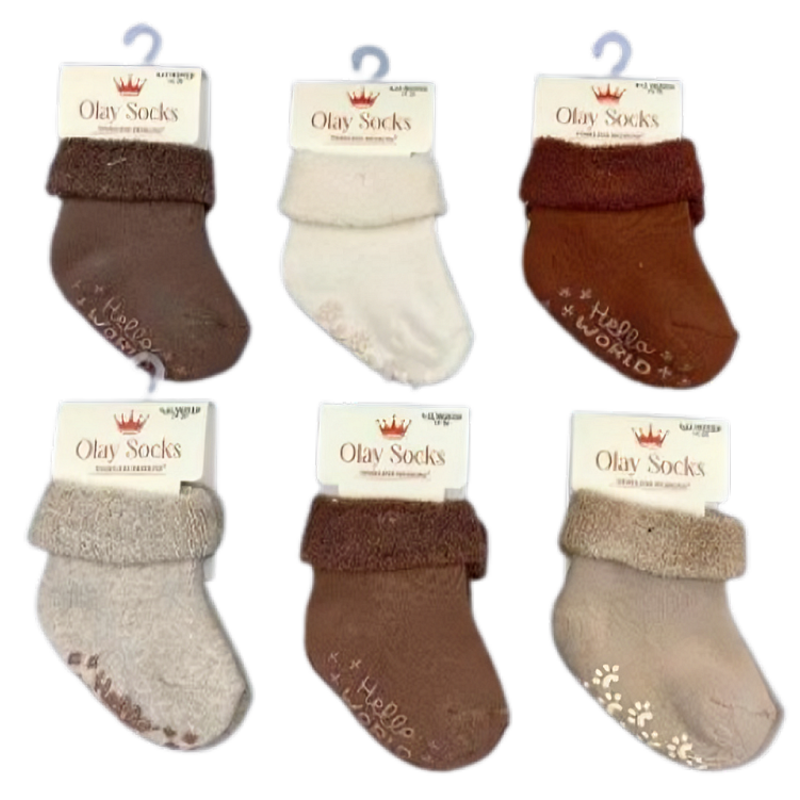 Бебешки Термо Чорапи За Момче 6м 4г (асорти) 11010049 Olay Socks