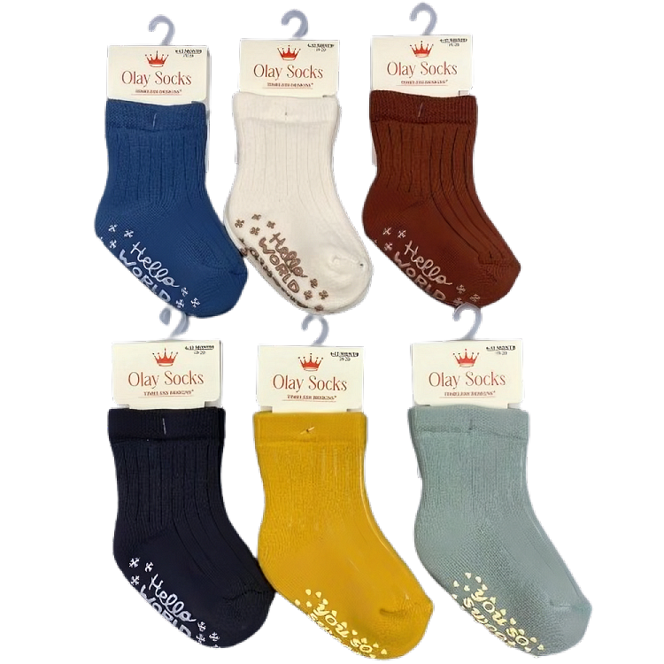 Бебешки Термо Чорапи За Момче 6м 4г (асорти) 11010052 Olay Socks