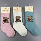 Бебешки Термо Чорапи За Момиче 6м 4г (асорти) 11010056 Olay Socks