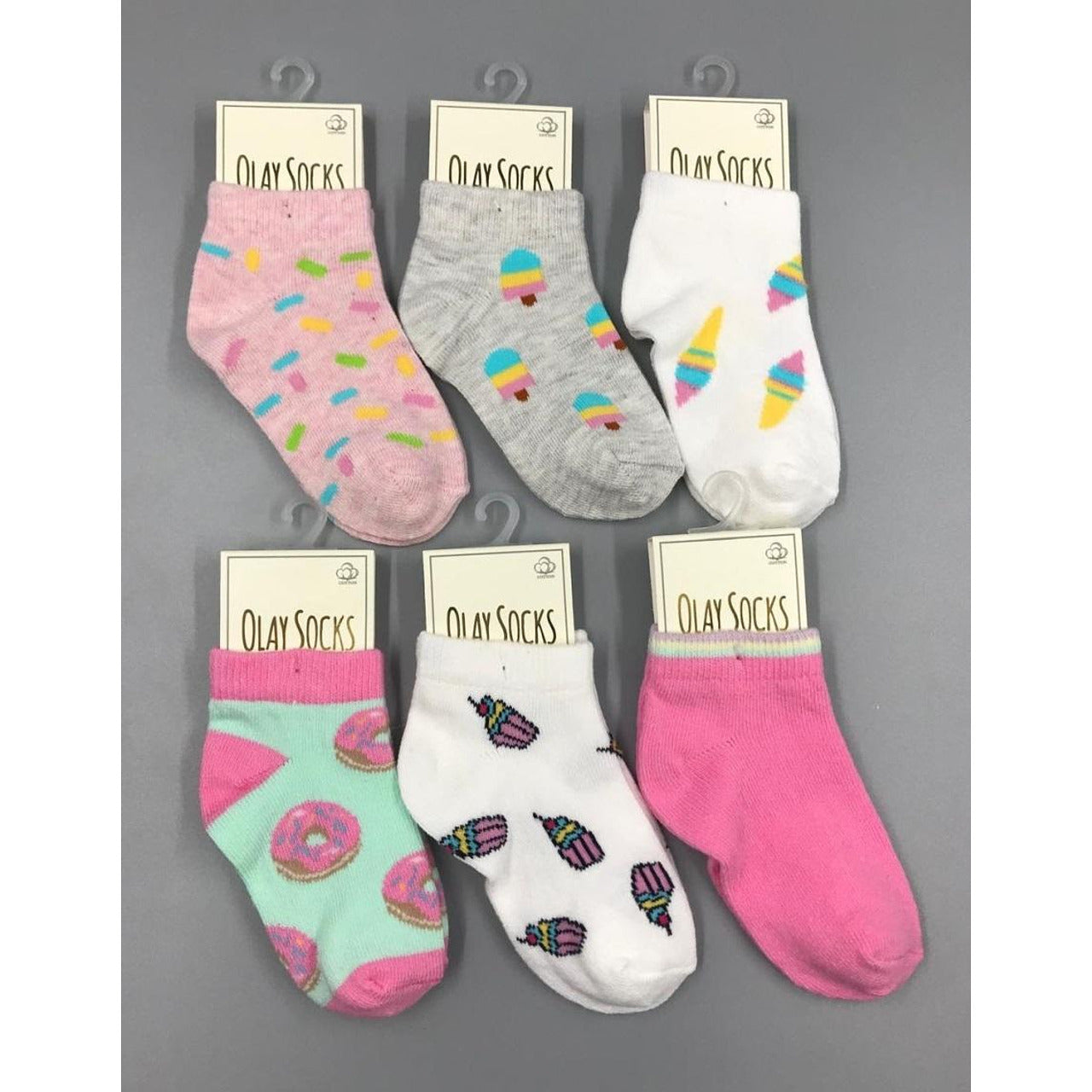 Детски Къси Чорапи Терлик Момиче 4010100 Olay Socks