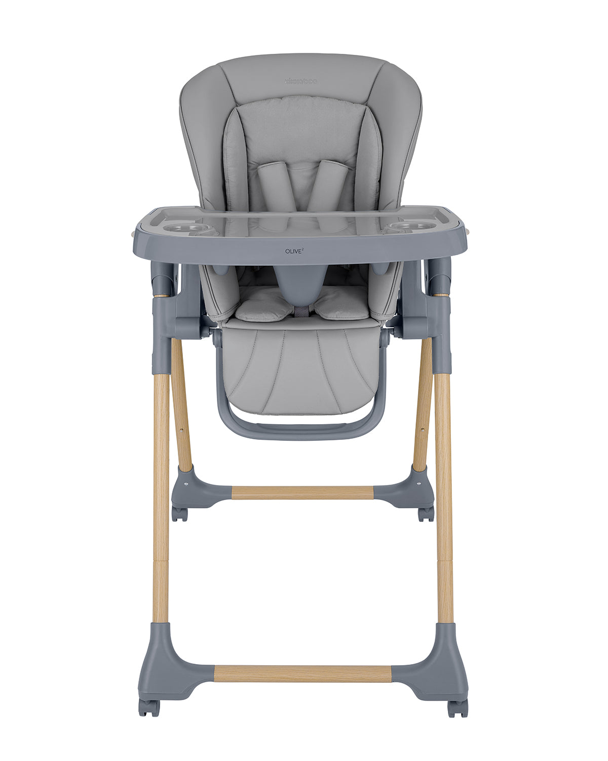 Стол За Хранене Olive 2 Grey Kikkaboo