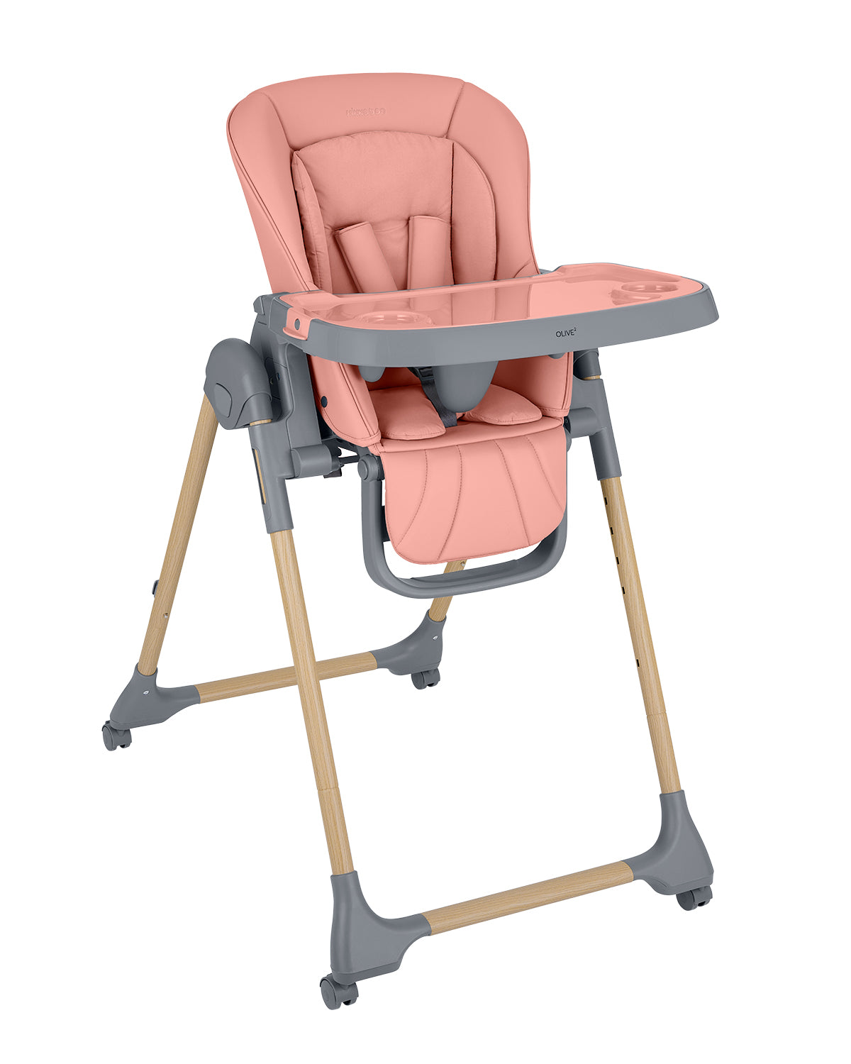 Стол За Хранене Olive 2 Pink Kikkaboo