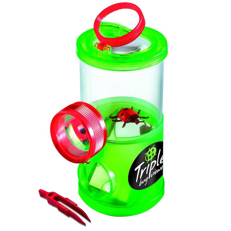 Оптичен Уред За Тройно Наблюдение На Насекоми В Различни Цветове