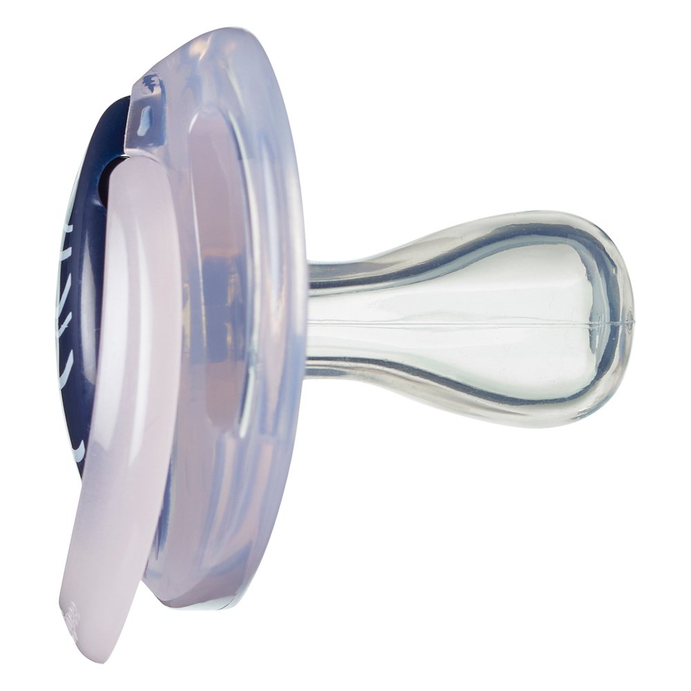 Suzete ortodontice Tommee Tippee Nighttime, pachet de 2 bucăți, 0-6 luni