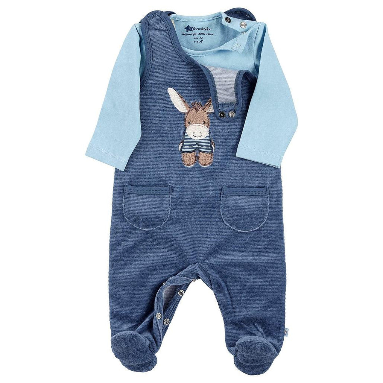 Плюшен Бебешки Комплект 2 Части, С Магаренце, 68 См. 5 6 М. Sterntaler