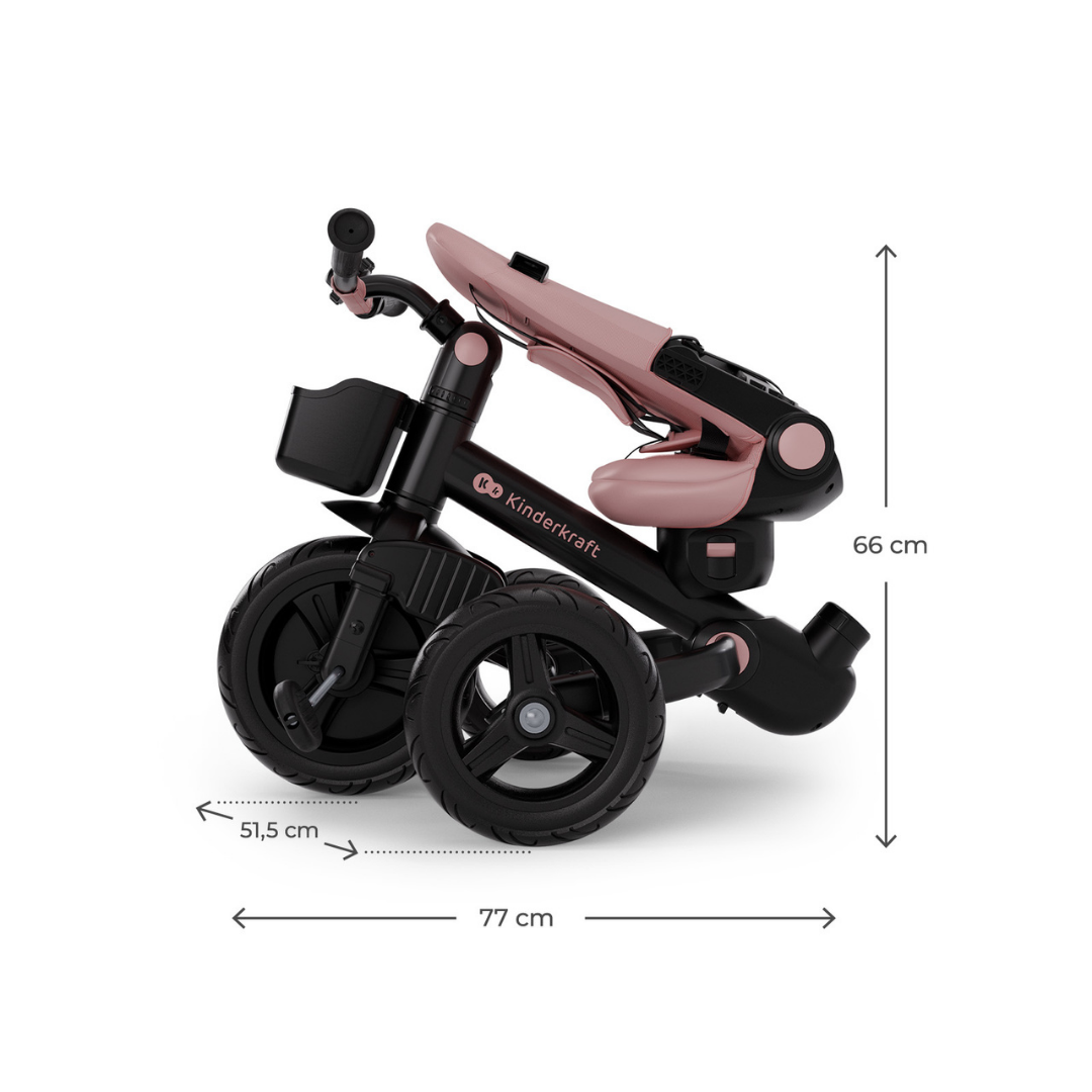 Aveo 2 Plus Триколка Pink Kinderkraft