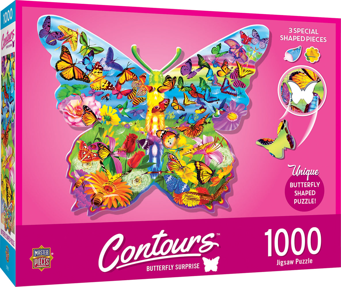 Пъзел Master Pieces От 1000 Части - Пеперуда - Пъзели - Masterpieces - BebeMama