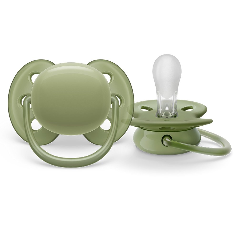 Залъгалки Ultra Soft Philips Avent + Стерилизаторна Кутия, 18М+