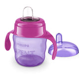 Чаша За Лесен Преход С Дръжки 6м+, 200 Мл, Лилава Scf551 03 Philips Avent